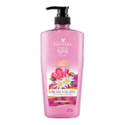 Ginvera World SPA Swiss Shower Scrub with Alpine Rose & Edelweiss 750ml (Malaysia) এর ছবি