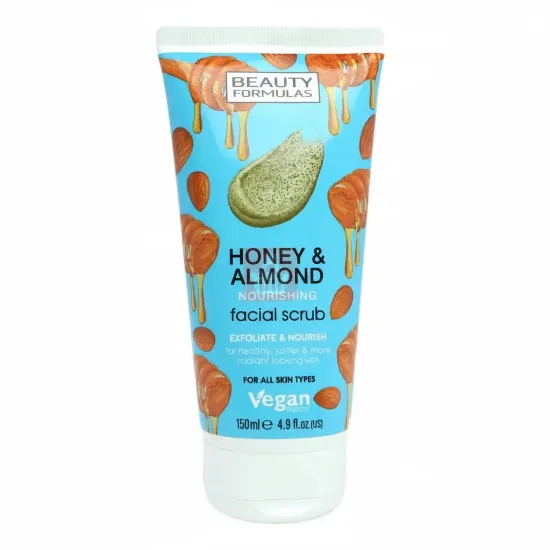 Beauty Formulas Nourishing Honey & Almond Facial Scrub - 150ml এর ছবি