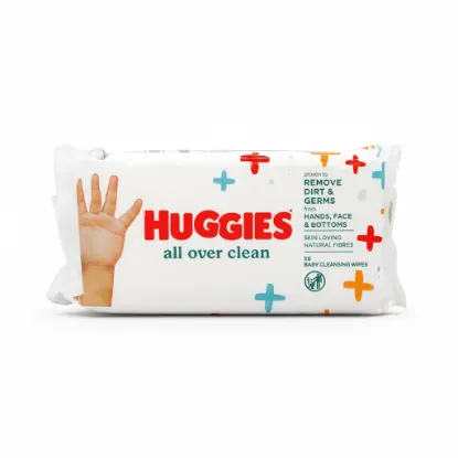 Huggies All Over Clean Baby Cleansing Wipes (56 Wipes) এর ছবি