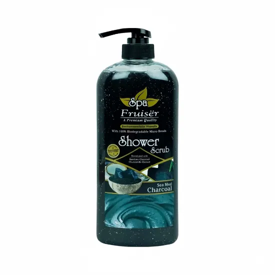 Fruiser Sea Mud Charcoal Shower Scrub এর ছবি
