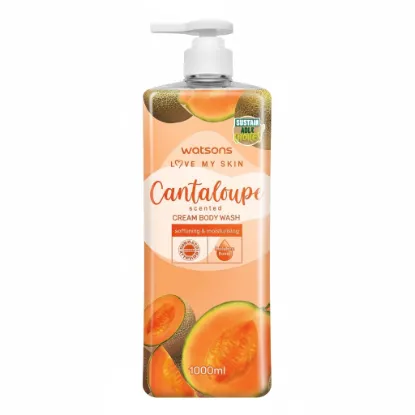 Watsons Cantaloupe Cream Body Wash 1000ml এর ছবি